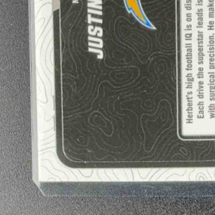 JUSTIN HERBERT 2025 PANINI DONRUSS OPTIC #10 PASSING GRADE CHARGERS