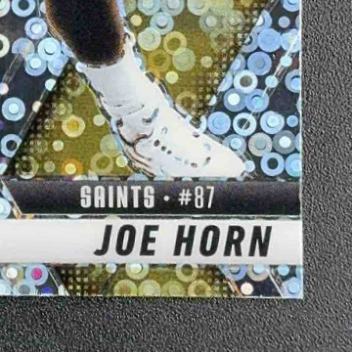 JOE HORN 2025 PANINI MOSAIC #174 NO HUDDLE SILVER PRIZM SAINTS