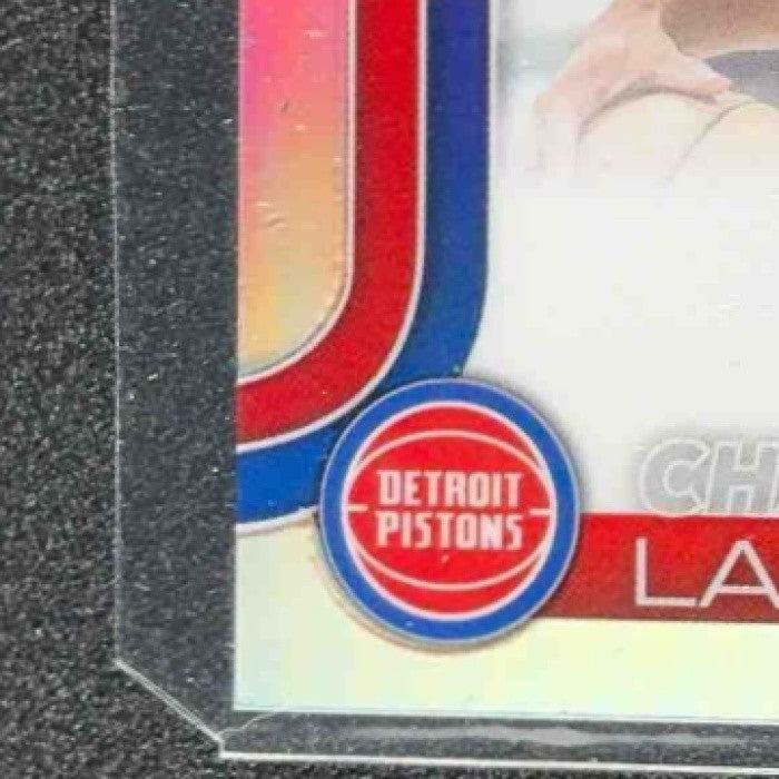CHAZ LANIER 2025-26 TOPPS CHROME #TCAR-CL ROOKIE AUTO RC PISTONS