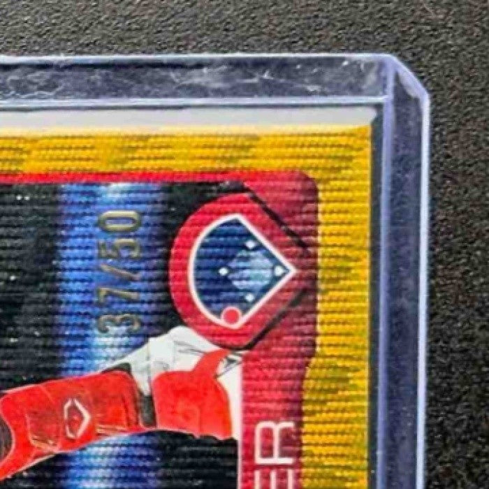 2025 Topps Chrome Update Carson McCusker #USC155 Gold Wave Refractor /50 RC