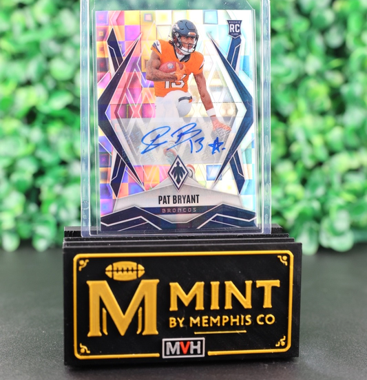 PAT BRYANT 2025 PHOENIX #184 SILVER PANDORA AUTO RC BRONCOS