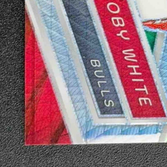 COBY WHITE 2023-24 PANINI SPECTRA #63 INTERNATIONAL GREEN 22/75 BULLS