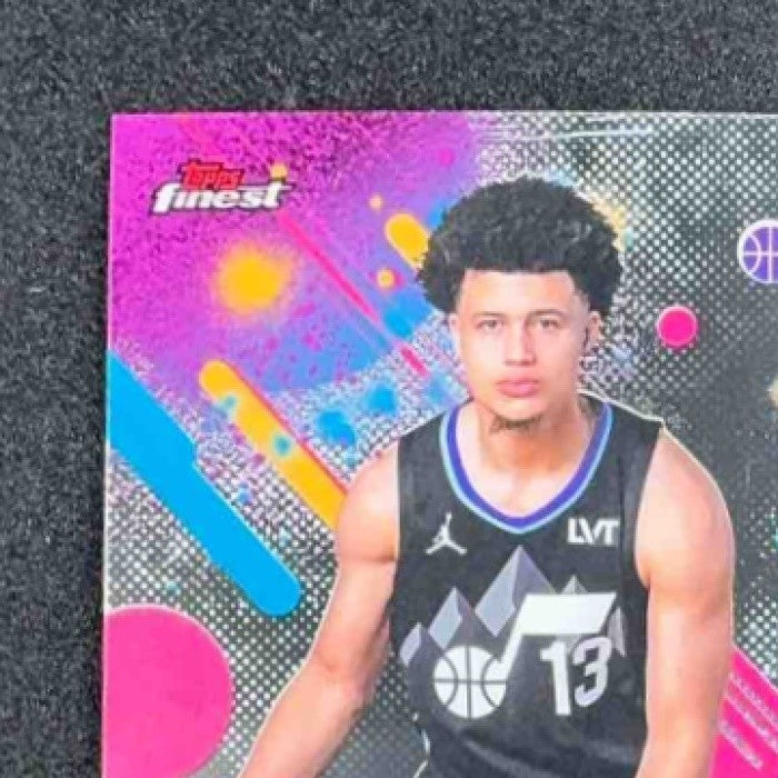 WALTER CLAYTON JR. 2025-26 TOPPS FINEST #18 COMMON RC JAZZ