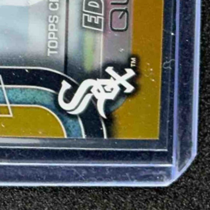 2025 Topps Chrome Update Edgar Quero #AC-EQ Auto Gold Refractor /50 RC