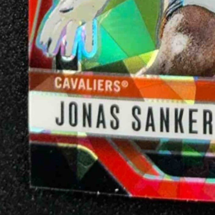 JONAS SANKER 2025 PANINI PRIZM DRAFT PICKS #142 RED ICE RC CAVALIERS