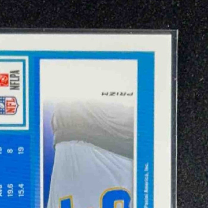 2025 Panini Donruss Optic KeAndre Lambert-Smith Rated Rookie Blue Hyper Prizm