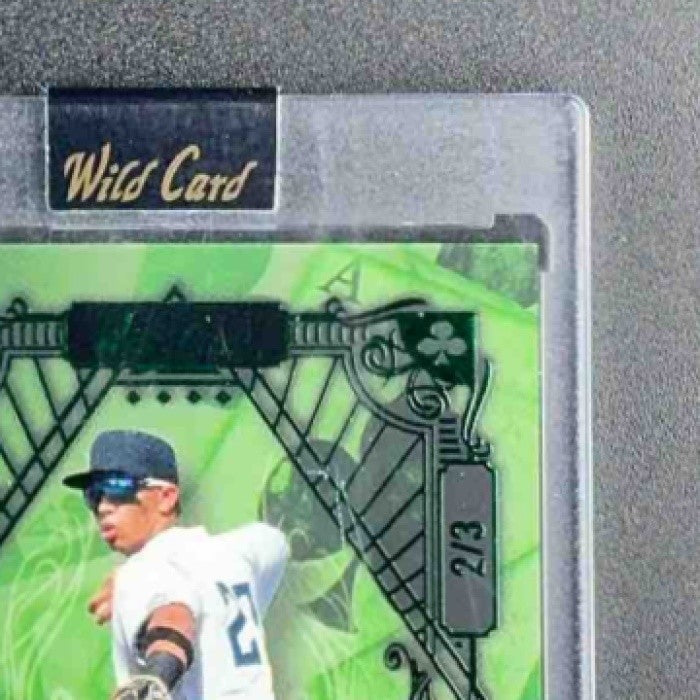 2023 wild card oswald peraza auto /3 5 card draw SSP