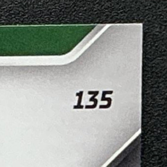 JUSTIN MARSHALL 2025 BOWMAN CHROME UNIVERSITY SAPPHIRE #135 1ST PROSPECT RAMS