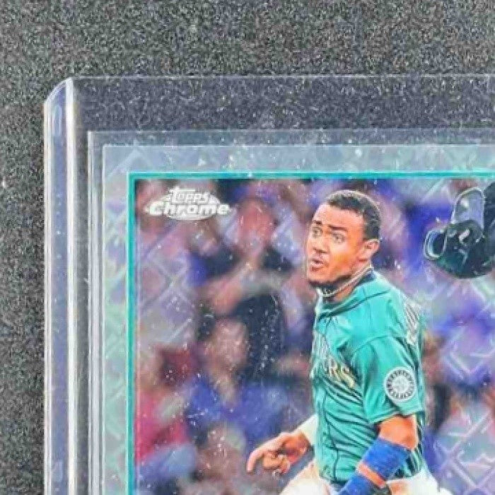 JULIO RODRIGUEZ 2023 TOPPS CHROME #200 LOGO REFRACTOR ALL-STAR ROOKIE-MARINERS