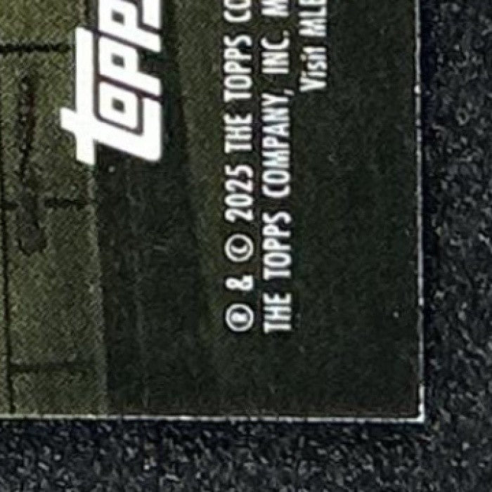CHIPPER JONES 2025 TOPPS STADIUM CLUB #84 BRONZE FOIL BRAVES