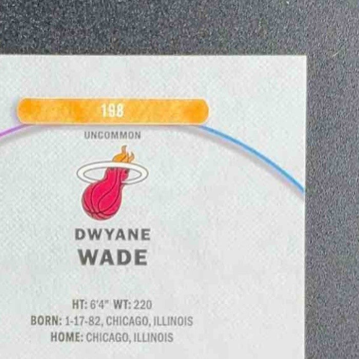 DWYANE WADE 2025-26 TOPPS FINEST #198 UNCOMMON HEAT