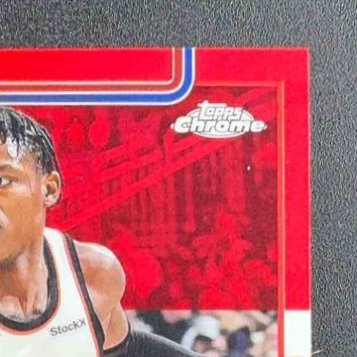 MARCUS SASSER 2025-26 TOPPS CHROME #35 RED, WHITE & BLUE REFRACTOR PISTONS
