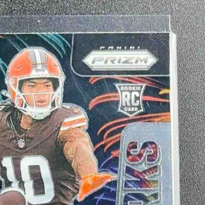 QUINSHON JUDKINS 2025 PANINI PRIZM #19 FIREWORKS BROWNS