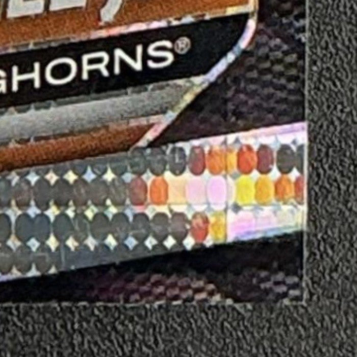 ANTHONY HILL JR. 2025 PANINI PRIZM BLACK PULSAR #172 PROSPECTS LONGHORNS