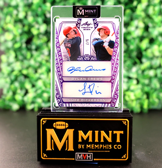 DYLAN CREWS LUKE DICKERSON 2024 LEAF TRINITY DUAL AUTO /7 SSP
