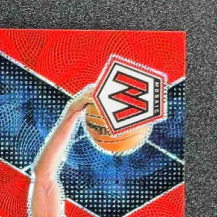 2024 Panini Mosaic Christian Braun #141 International Red Mosaic /75