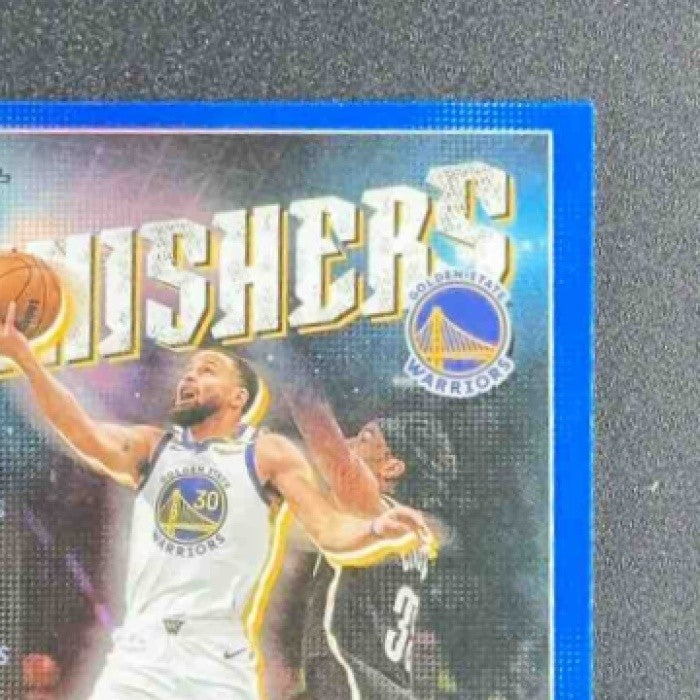 STEPHEN CURRY 2025-26 TOPPS FINEST #FI-4 FINISHERS BLUE REFRACTOR 52/99 WARRIORS