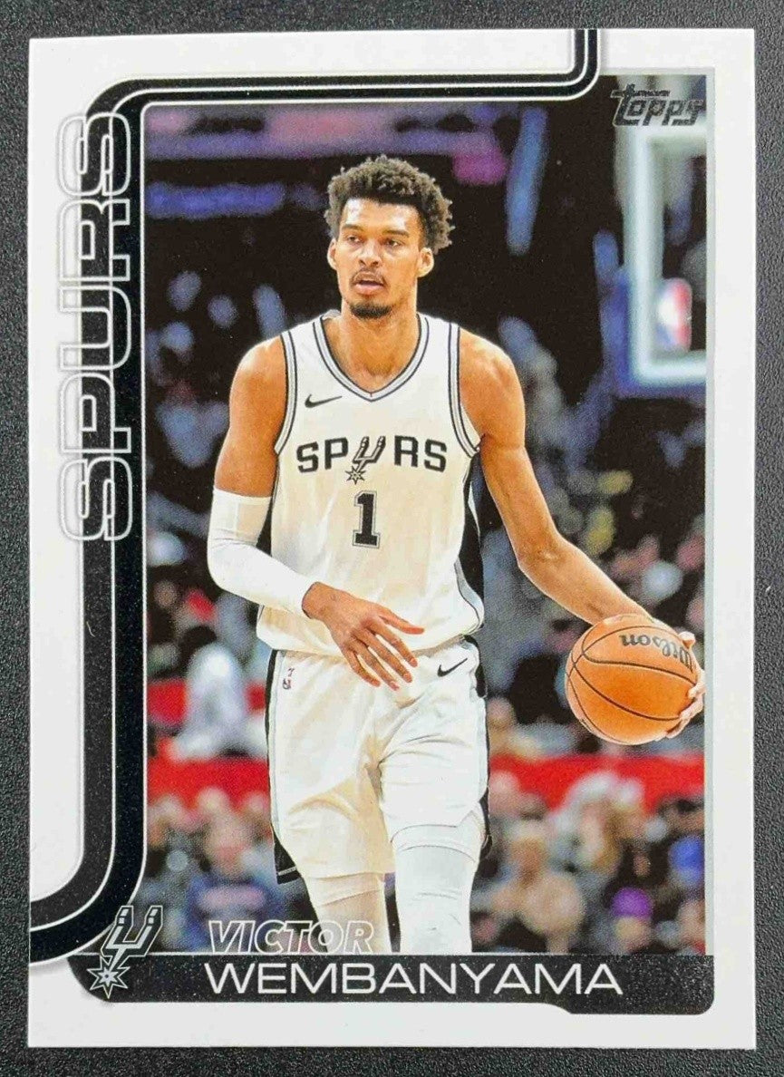 VICTOR WEMBANYAMA 2025-26 TOPPS #195 SPURS