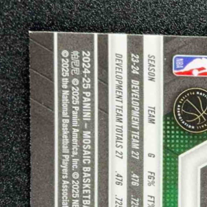 TYLER SMITH 2024-25 PANINI MOSAIC #225 INTERNATIONAL MOSAIC RC BUCKS
