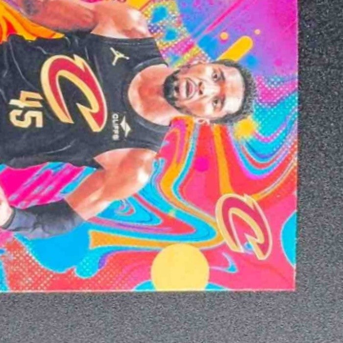 DONOVAN MITCHELL 2025-26 TOPPS FINEST #53 COMMON OIL SPILL REFRACTOR CAVALIERS