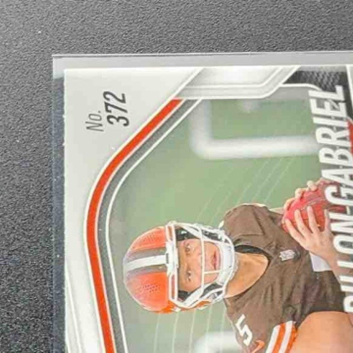 DILLON GABRIEL 2025 PANINI PRIZM #372 NEON GREEN PULSAR RC BROWNS