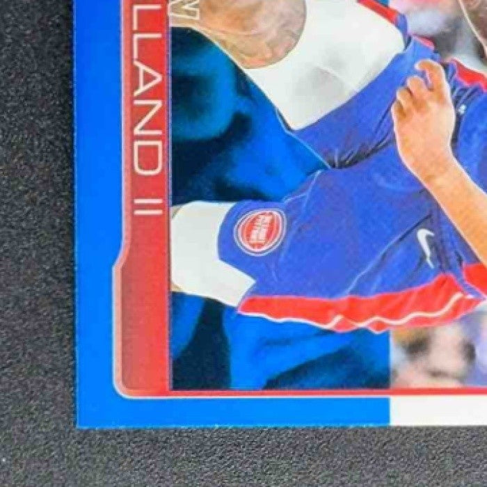 RON HOLLAND II 2025-26 TOPPS CHROME #16 RED, WHITE & BLUE REFRACTOR PISTONS