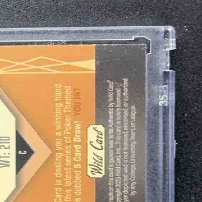 2023 Wild Card 5 Card Draw RC AUTO Henry Davis Pittsburgh Pirates /5