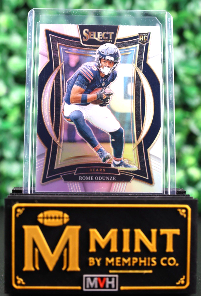 ROME ODUNZE 2024 SELECT CONCOURSE RC SILVER PRIZM ROOKIE #3 BEARS