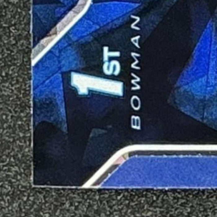TROY STELLATO 2025 BOWMAN CHROME UNIVERSITY SAPPHIRE #129 1ST PROSPECT WILDCATS