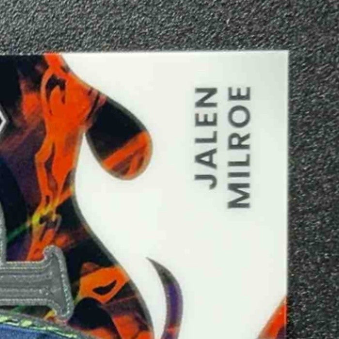 JALEN MILROE 2025 PANINI DONRUSS OPTIC #6 LIGHT IT UP RC SEAHAWKS