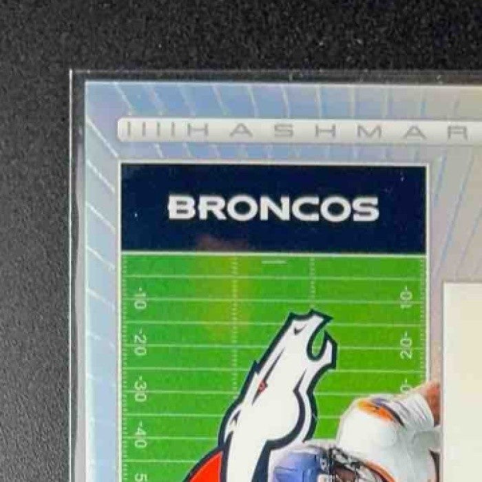 A.T. PERRY 2025 PANINI DONRUSS OPTIC #HM-AP HASH MARK AUTO HOLO PRIZM BRONCOS