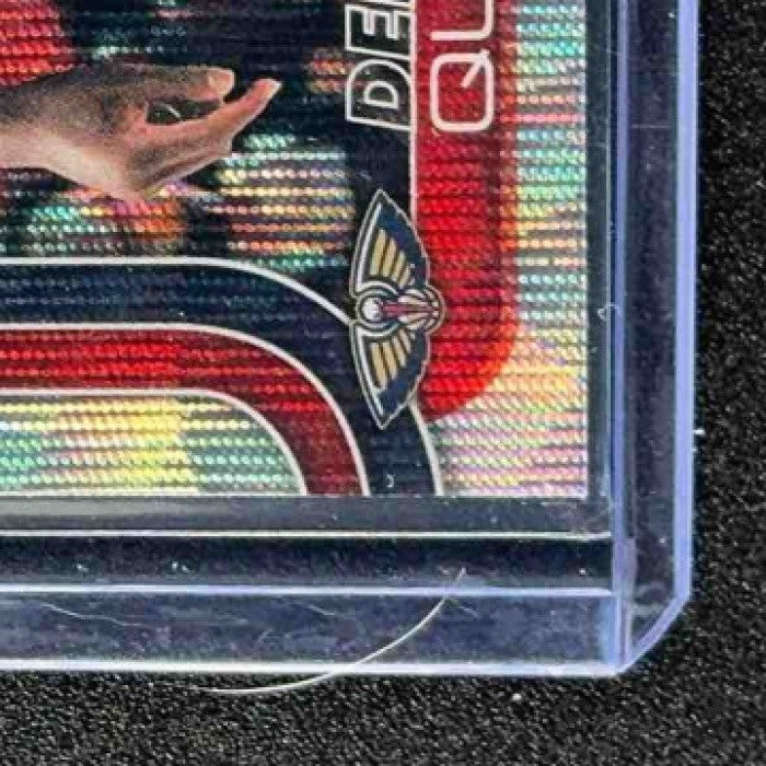DERIK QUEEN 2025-26 TOPPS CHROME #263 WAVE REFRACTOR RC PELICANS