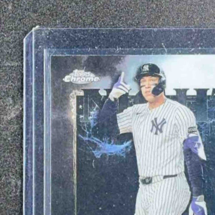 AARON JUDGE 2025 TOPPS CHROME UPDATE #NT-1 NIGHT TERRORS YANKEES