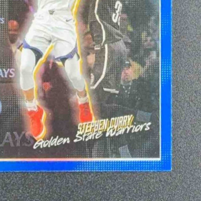 STEPHEN CURRY 2025-26 TOPPS FINEST #FI-4 FINISHERS BLUE REFRACTOR 52/99 WARRIORS