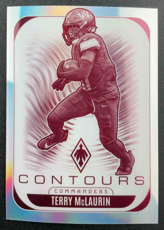 TERRY MCLAURIN 2025 PANINI PHOENIX #32 CONTOURS COMMANDERS