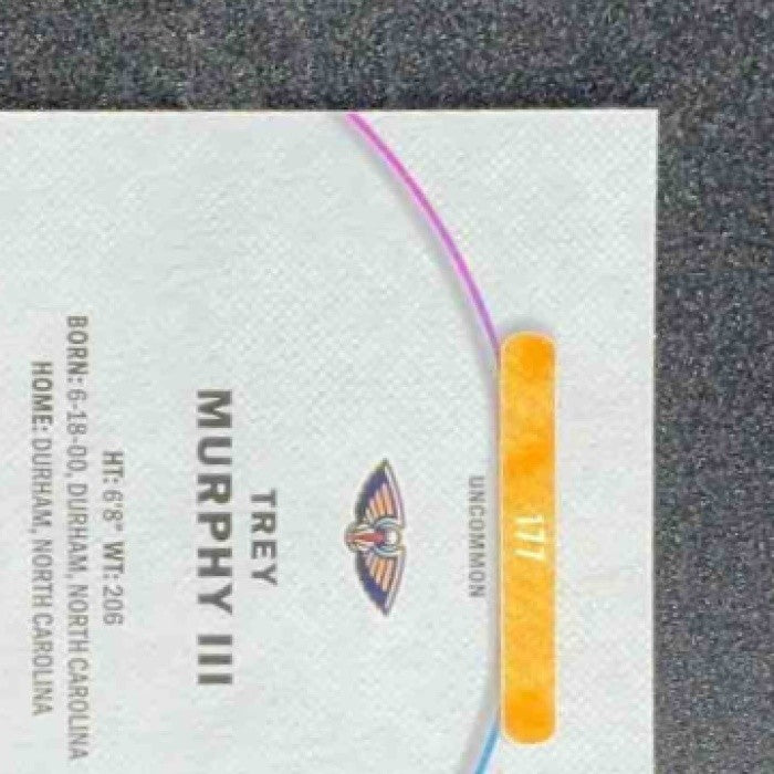 TREY MURPHY III 2025-26 TOPPS FINEST #96 COMMON OIL SPILL REFRACTOR PELICANS