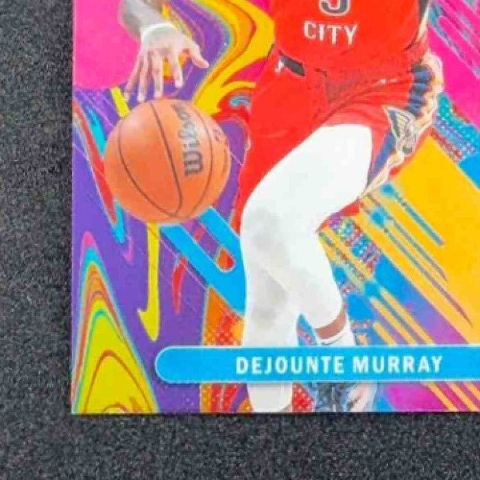 DEJOUNTE MURRAY 2025-26 TOPPS FINEST #97 COMMON OIL SPILL REFRACTOR PELICANS