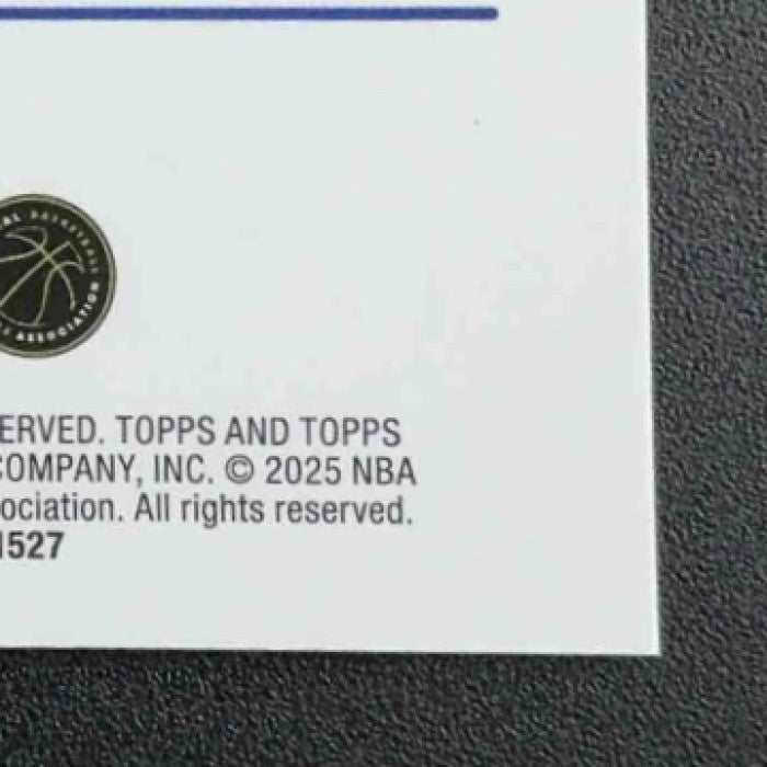 JOSH HART 2025-26 TOPPS CHROME #160 RED, WHITE & BLUE REFRACTOR KNICKS
