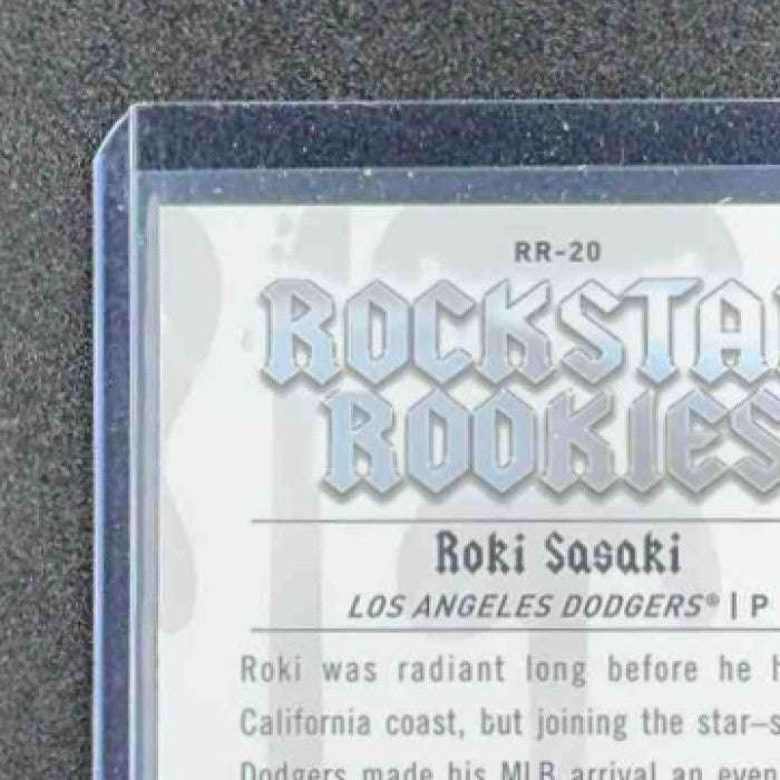 ROKI SASAKI 2025 BOWMAN #RR-20 ROCKSTAR ROOKIES CHROME RC DODGERS