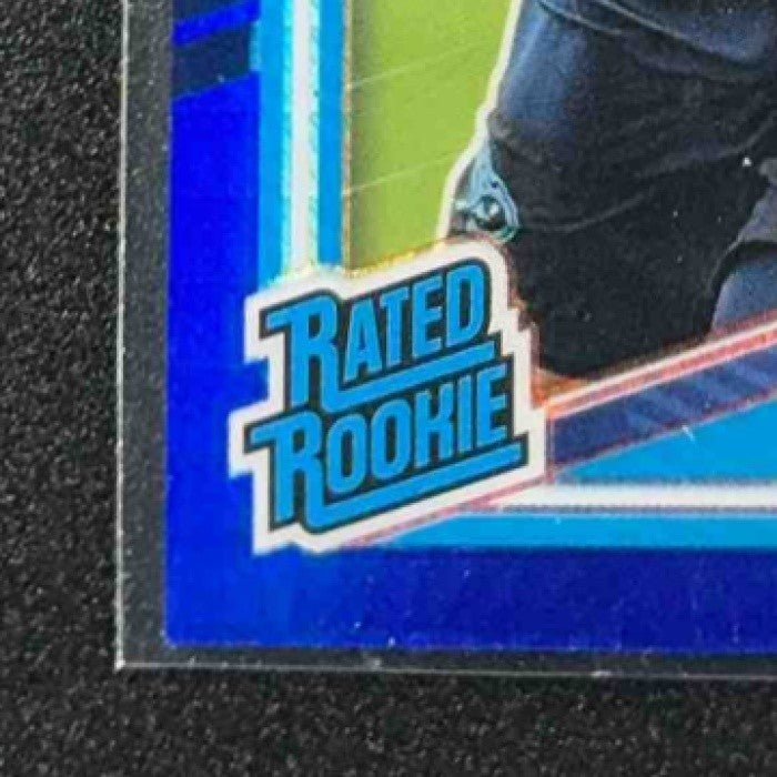 CHIMERE DIKE 2025 PANINI DONRUSS OPTIC #269 RATED ROOKIE BLUE HYPER PRIZM TITANS