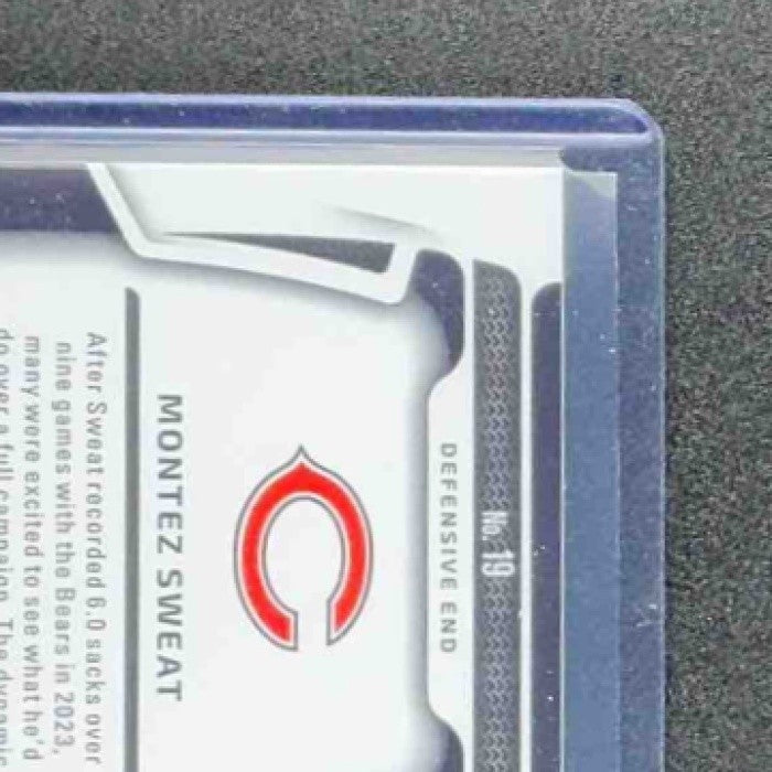 MONTEZ SWEAT 2025 PANINI CERTIFIED #19 MIRROR PURPLE 123/299 BEARS