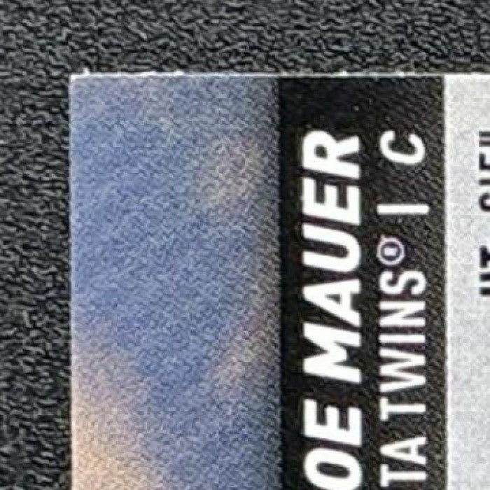 JOE MAUER 2025 TOPPS STADIUM CLUB #177 RED FOIL TWINS