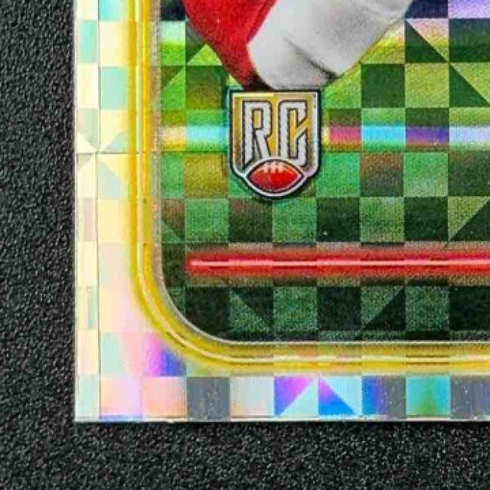 XAVIER WORTHY 2024 TOPPS CHROME #208 X-FRACTOR RC CHIEFS