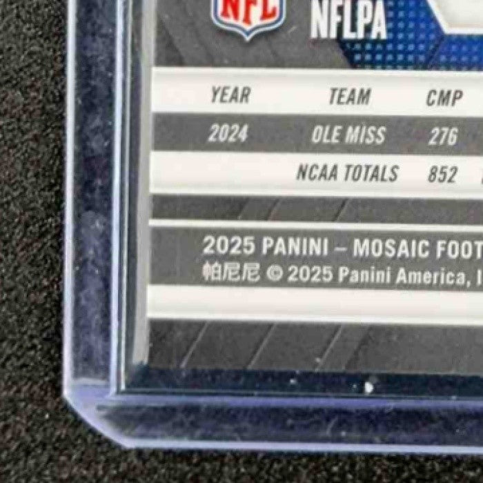 JAXSON DART 2025 PANINI MOSAIC #362 ROOKIES RC GIANTS