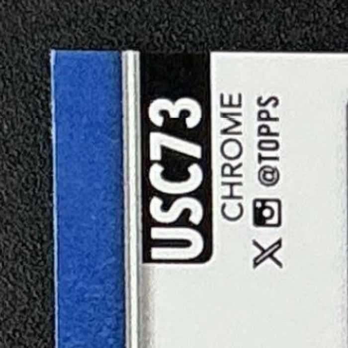 ROKI SASAKI 2025 TOPPS CHROME UPDATE #USC73 RC DODGERS
