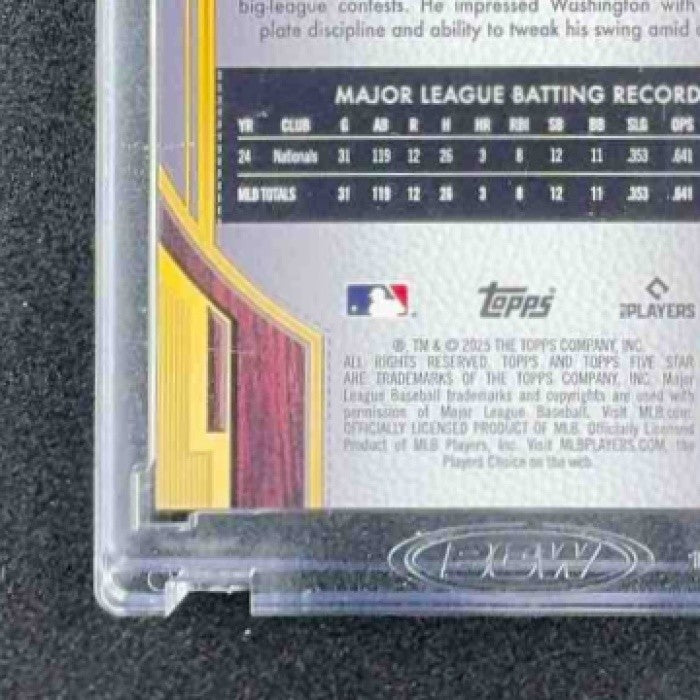 DYLAN CREWS 2025 TOPPS FIVE STAR #37 25/50 NATIONALS