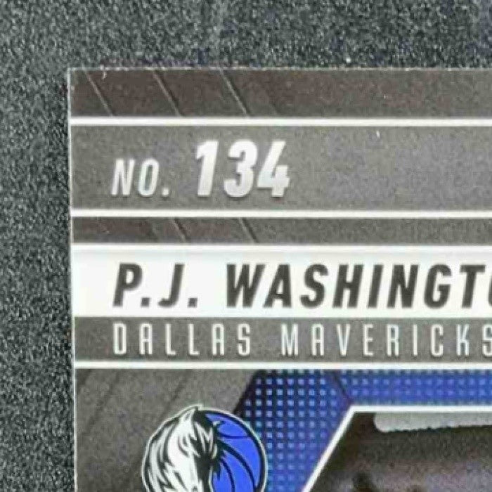 P.J. WASHINGTON JR. 2024-25 PANINI MOSAIC #134 INTERNATIONAL MOSAIC MAVERICKS