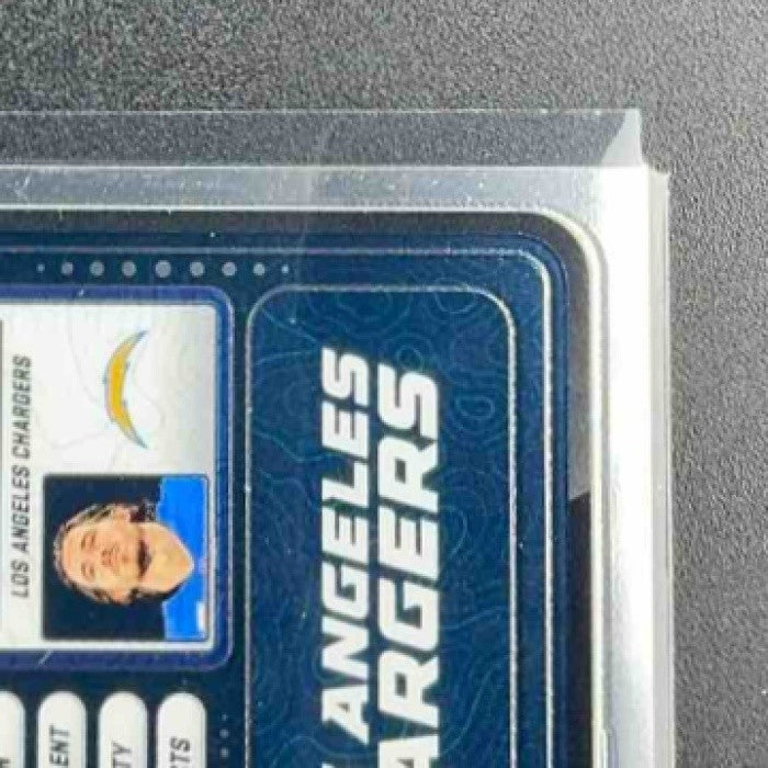 JUSTIN HERBERT 2025 PANINI DONRUSS OPTIC #10 PASSING GRADE CHARGERS