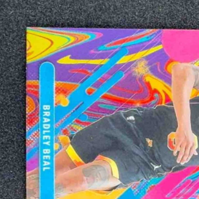 BRADLEY BEAL 2025-26 TOPPS FINEST #84 COMMON OIL SPILL REFRACTOR SUNS