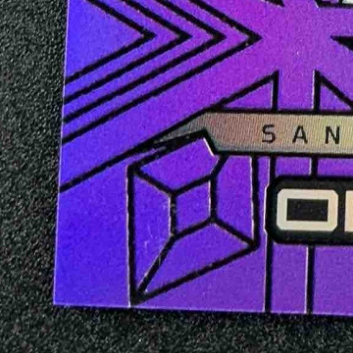 2024 Panini Obsidian Harrison Barnes #12 Electric Etch Purple Flood /75